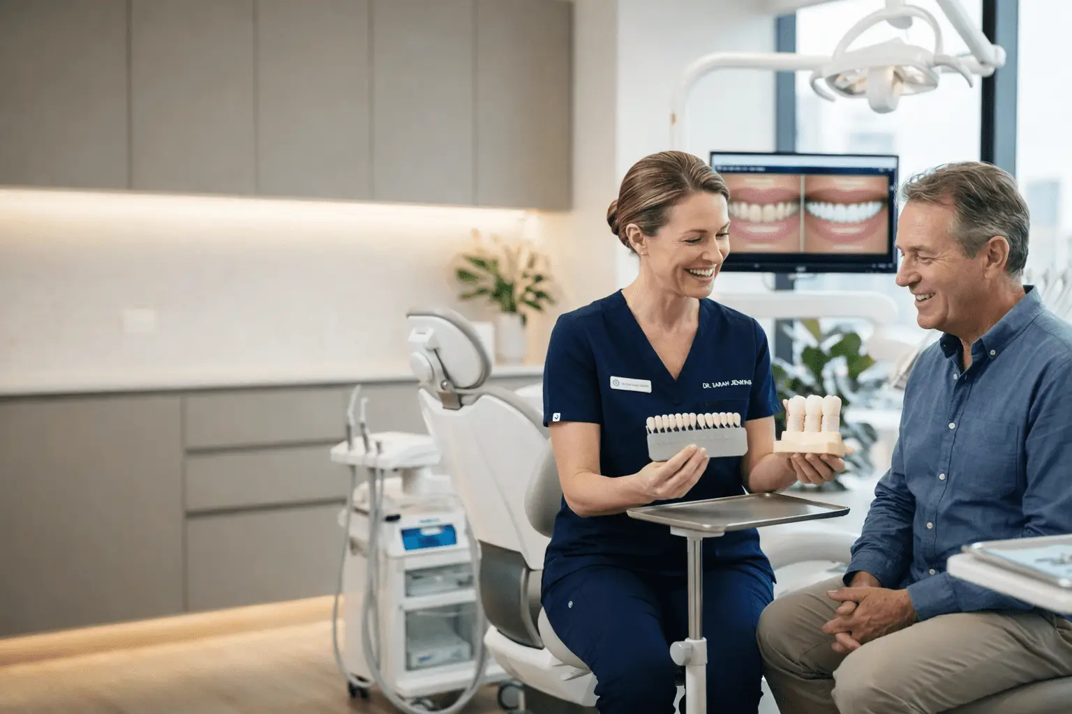 Veneer consultation at Campbelltown Dental Care