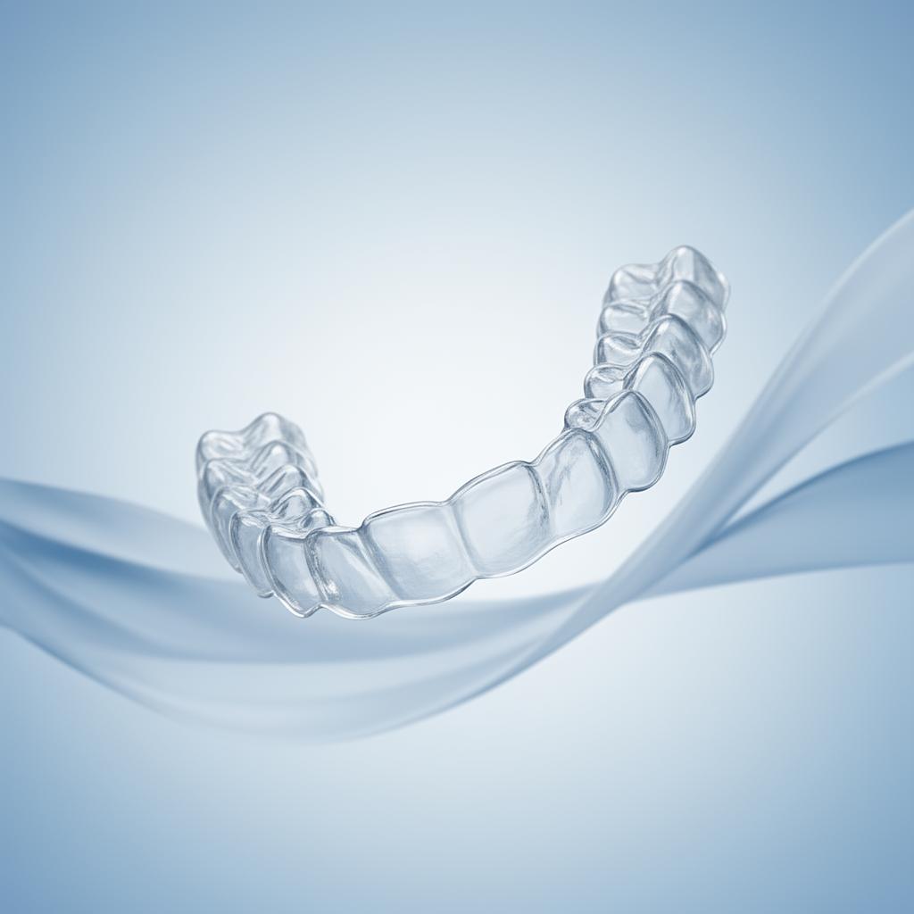 Invisalign clear aligners illustration